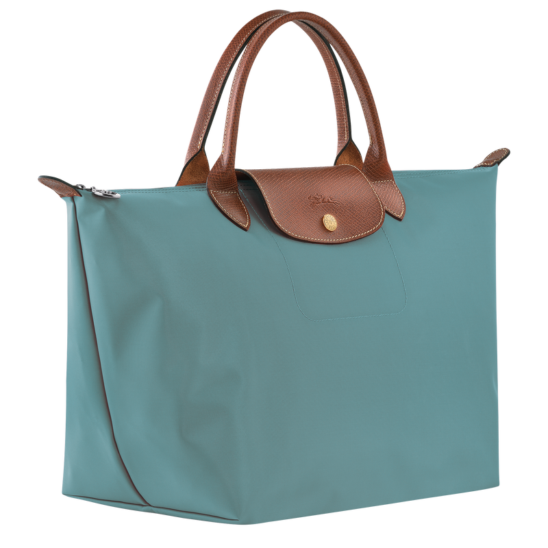 Longchamp Le Pliage Original Bolso con asa superior M Lona reciclada - Eucalipto Outlet