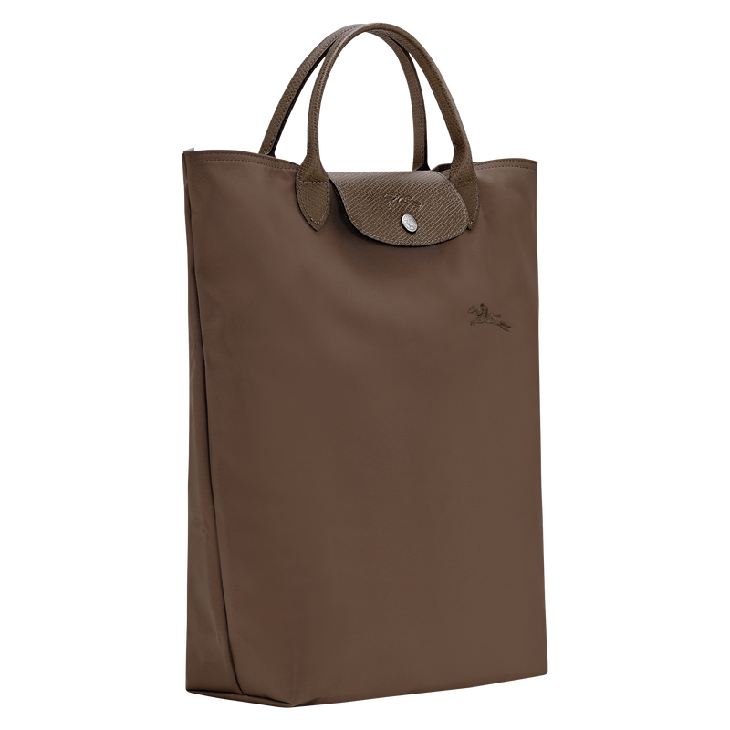 Longchamp Le Pliage Green Bolso shopper M Tela - Tierra Venta caliente