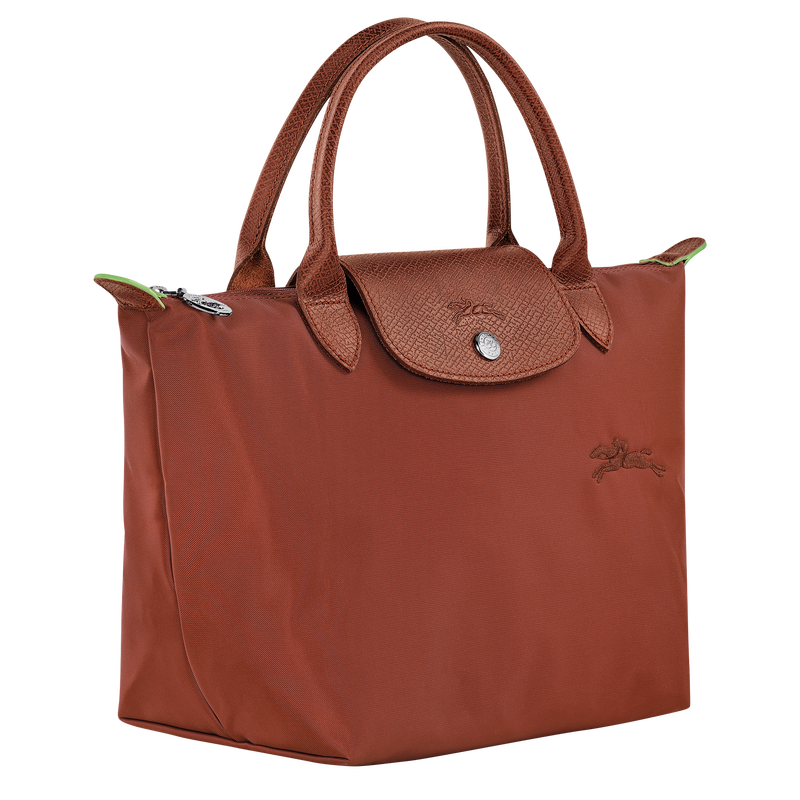 Longchamp Le Pliage Green Bolso con asa superior S Lona reciclada - Castaño Rebajas baratas