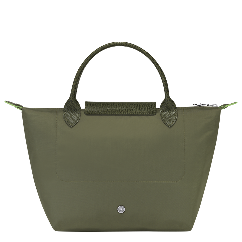 Longchamp Le Pliage Green Bolso con asa superior S Lona reciclada - Bosque Rebajas de fábrica