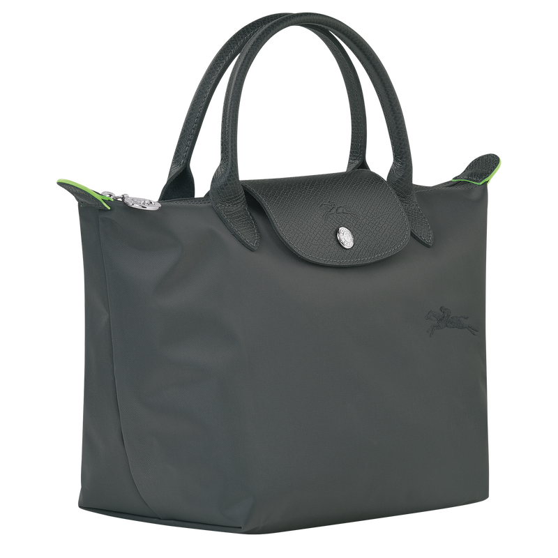 Longchamp Le Pliage Green Bolso con asa superior S Lona reciclada - Grafito Ventas relámpago