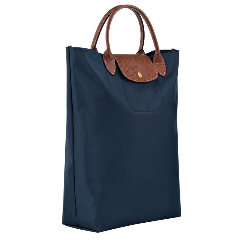 Longchamp Le Pliage Original Bolso shopper M Tela - Azul Marino Oferta especial