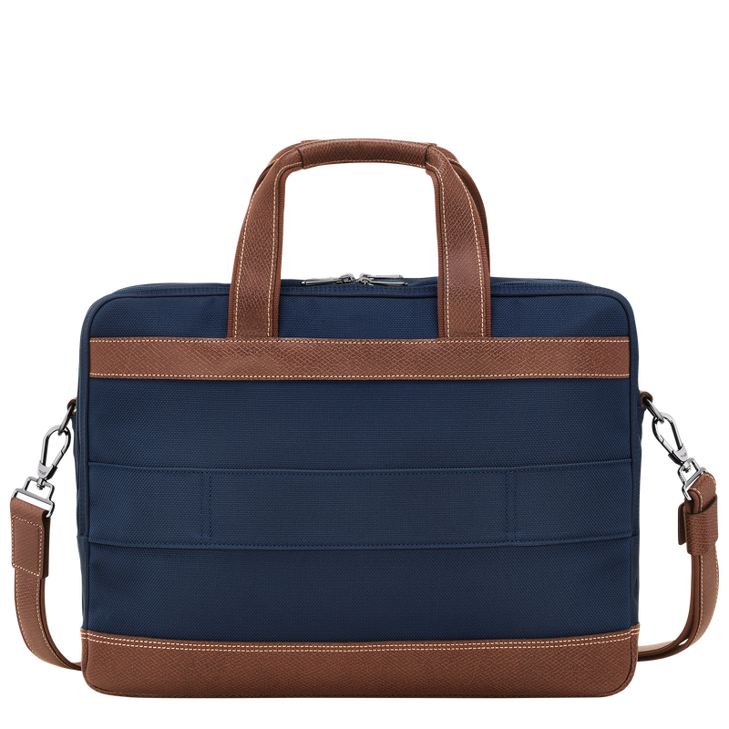 Longchamp Boxford Maletín L Lona reciclada - Azul Tienda de fábrica