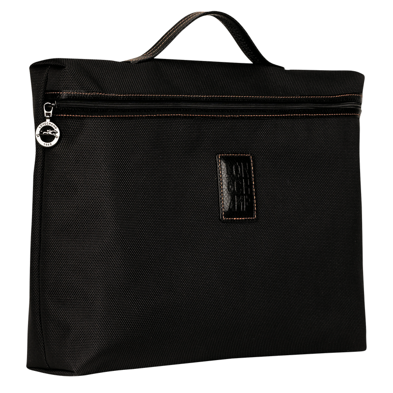 Longchamp Boxford Maletín S Lona reciclada - Negro Limitado a 3 días