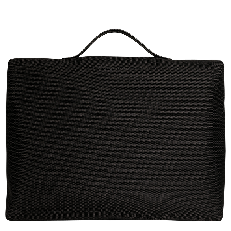 Longchamp Boxford Maletín S Lona reciclada - Negro Limitado a 3 días