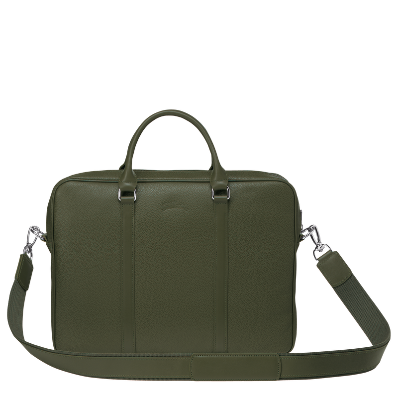 Longchamp Le Foulonné Maletín XS Cuero - Caqui En oferta