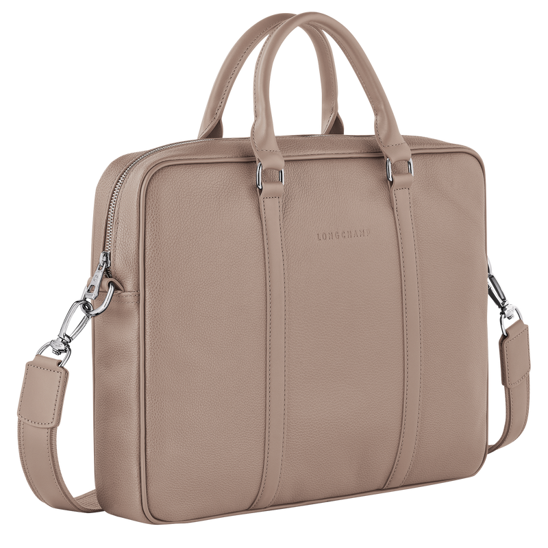 Longchamp Le Foulonné Maletín XS Cuero - Tórtola Libre de impuestos
