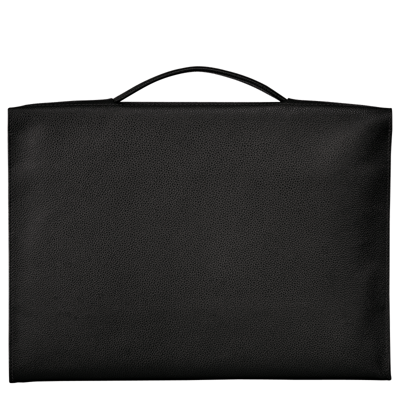 Longchamp Le Foulonné Maletín S Cuero - Negro Ofertas de temporada