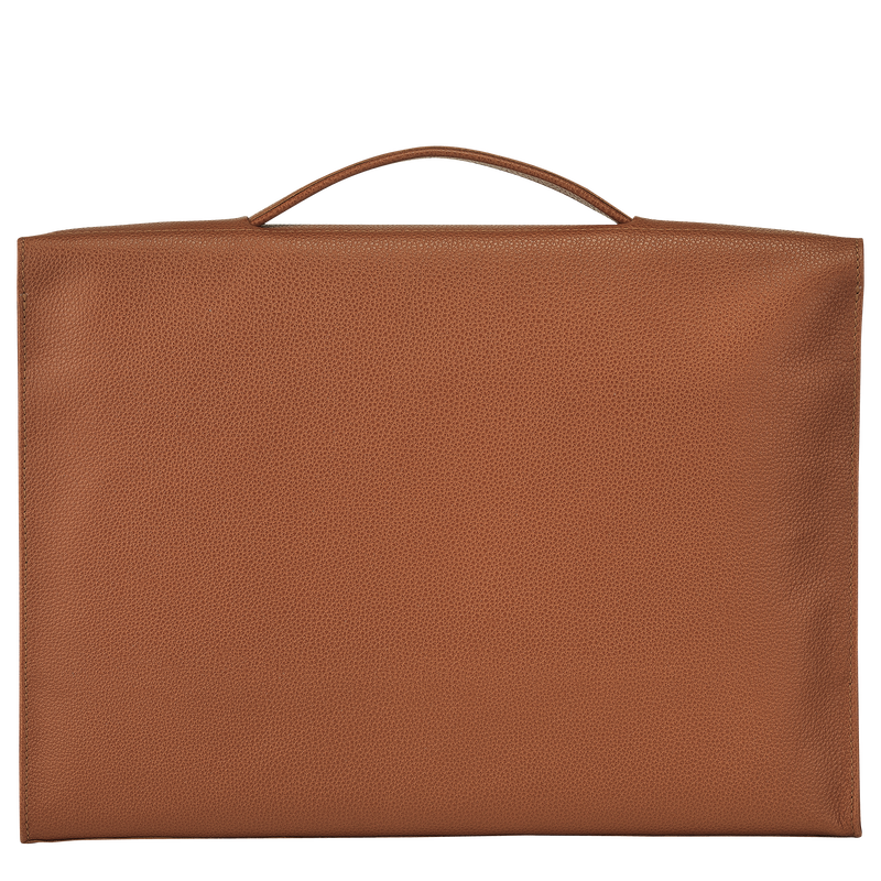 Longchamp Le Foulonné Maletín S Cuero - Caramelo Ofertas especiales