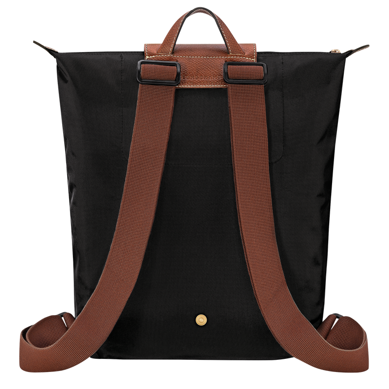 Longchamp Le Pliage Original Mochila M Tela - Negro Grandes ahorros