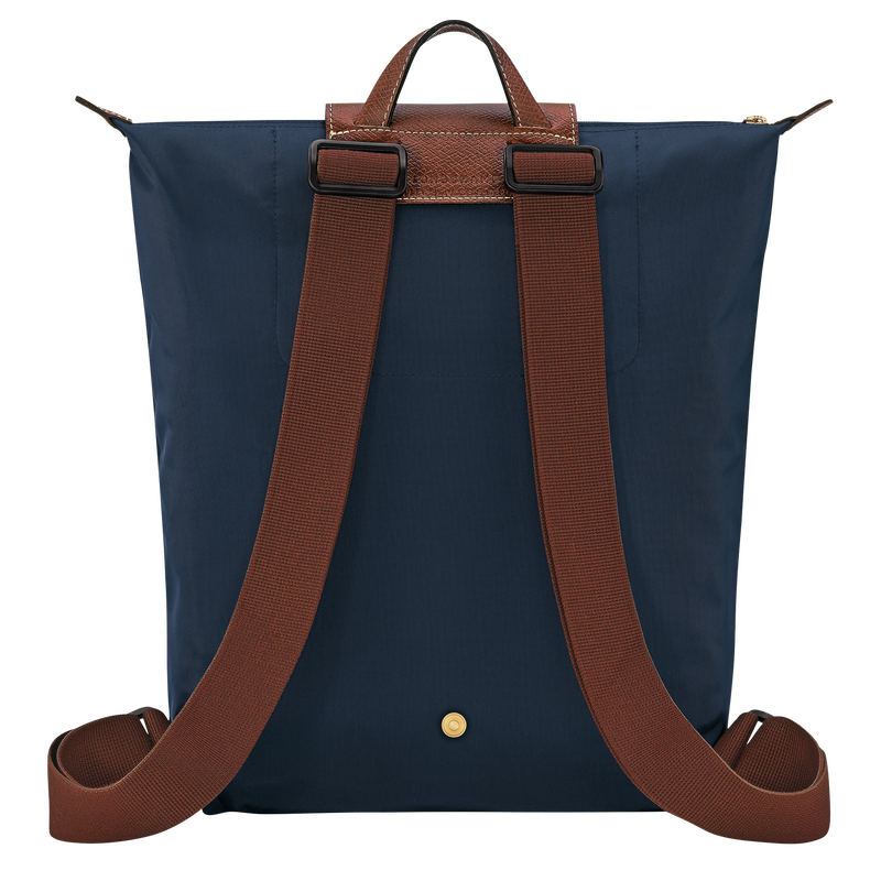 Longchamp Le Pliage Original Mochila M Tela - Azul Marino Rebajas de fin de temporada