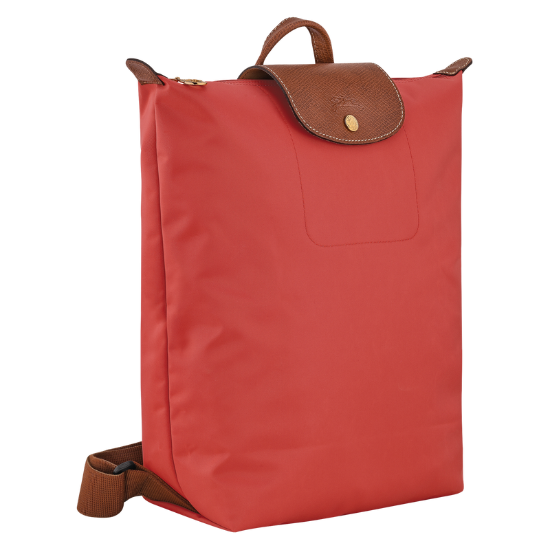 Longchamp Le Pliage Original Mochila M Tela - Tomate En línea
