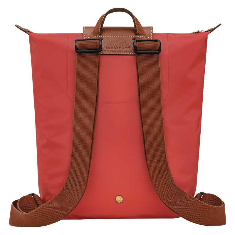 Longchamp Le Pliage Original Mochila M Tela - Tomate En línea