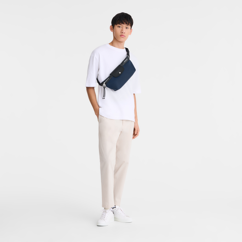Longchamp Le Pliage Energy Riñonera M Tela - Azul Marino Ofertas