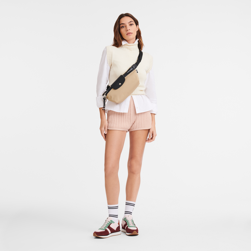 Longchamp Le Pliage Energy Riñonera M Tela - Arcilla Venta caliente