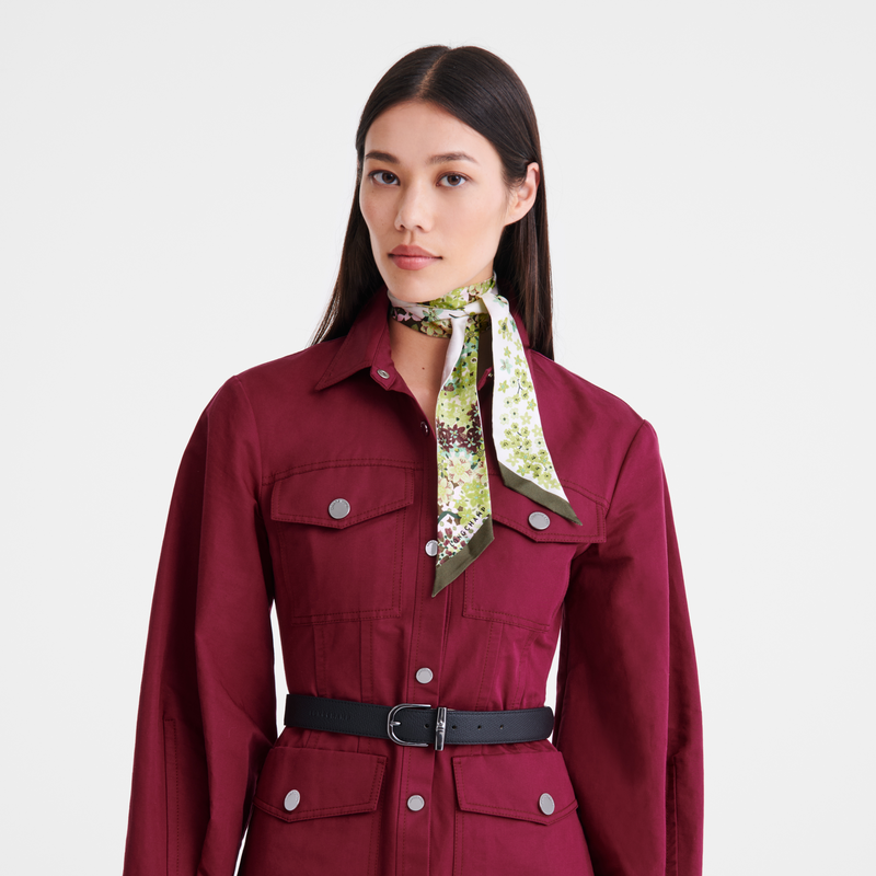 Longchamp Collier de fleurs Banda Seda - alcachofa Precio de fábrica