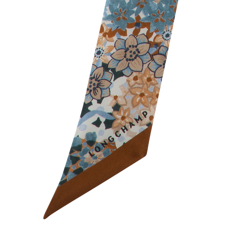 Longchamp Collier de fleurs Banda Seda - Corteza Promoción por tiempo limitado