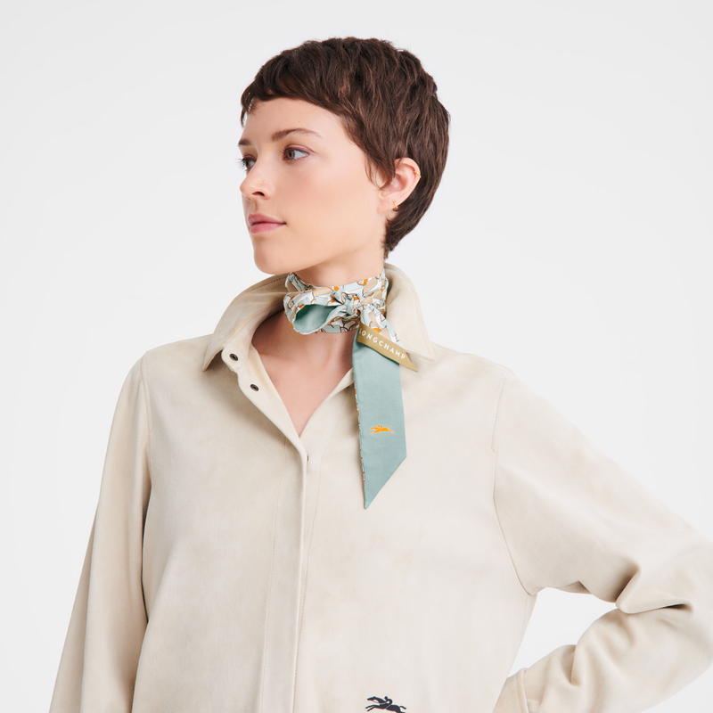 Longchamp Origami Le Pliage Banda Seda - Verbena Promoción trimestral