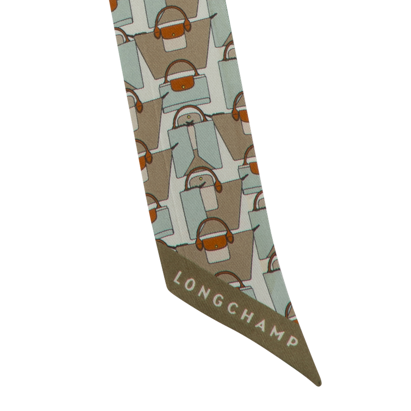 Longchamp Origami Le Pliage Banda Seda - Verbena Promoción trimestral
