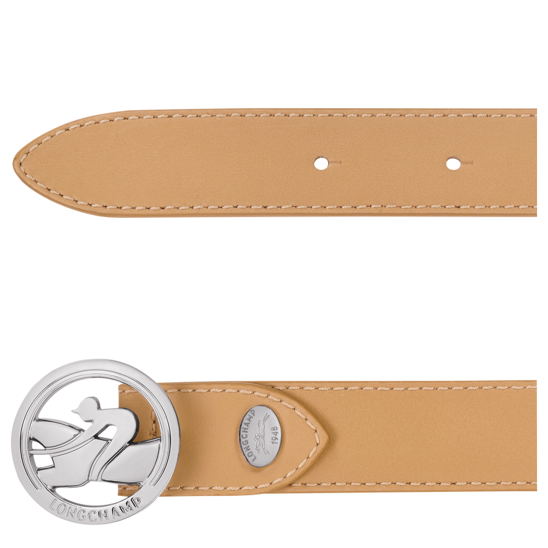 Longchamp La Médaille Longchamp Cinturón de mujer Cuero - Semilla Descuento