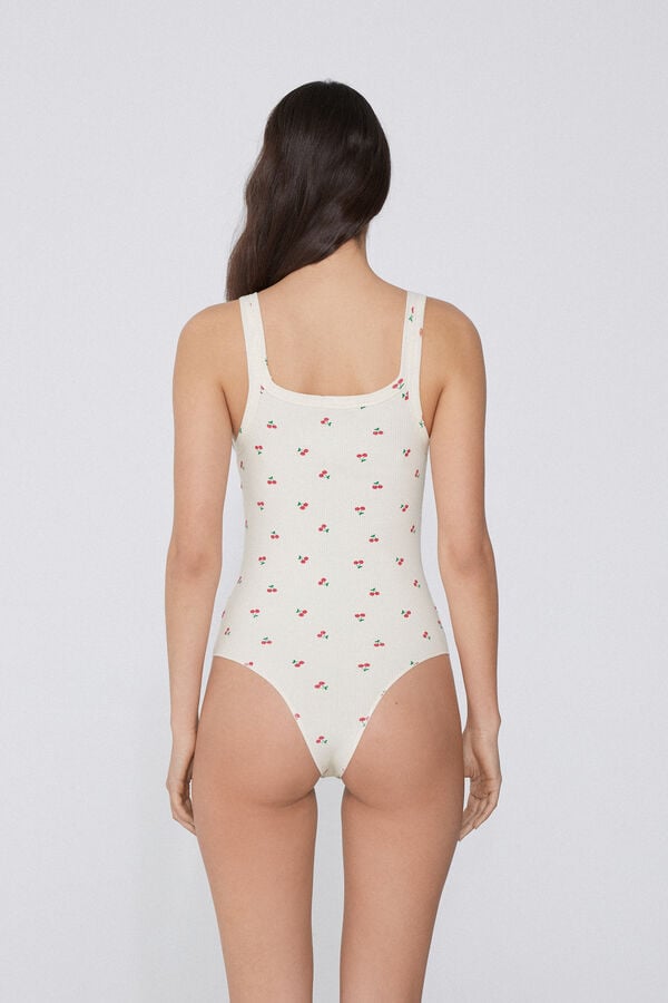 Tezenis Body de Algodón Comfy Rib Grandes descuentos