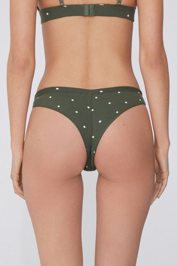 Tezenis Braguita Brasileña Algodón Comfy Rib Limitado a 3 días