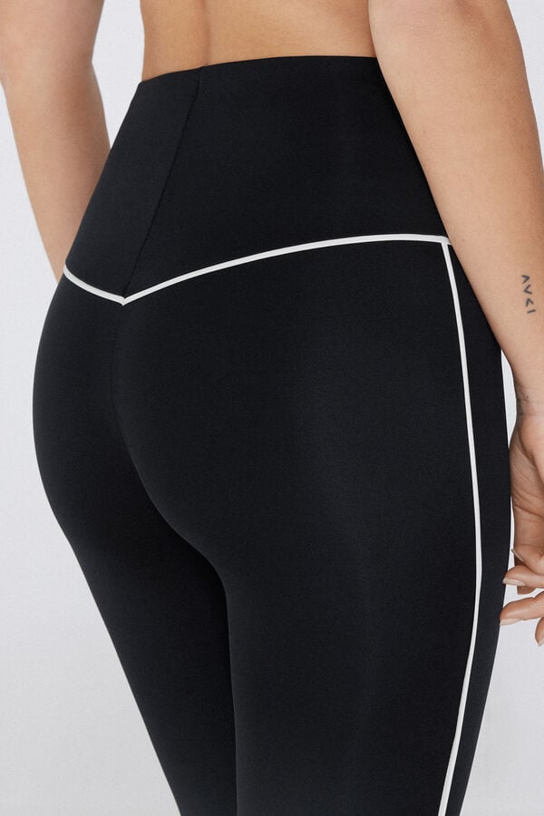 Tezenis Leggings Microfibra con Ribete Rebajas