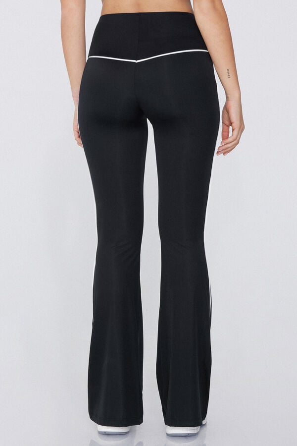 Tezenis Leggings Flare Microfibra con Ribete Venta caliente