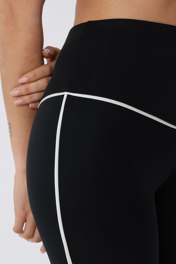 Tezenis Leggings Flare Microfibra con Ribete Venta caliente