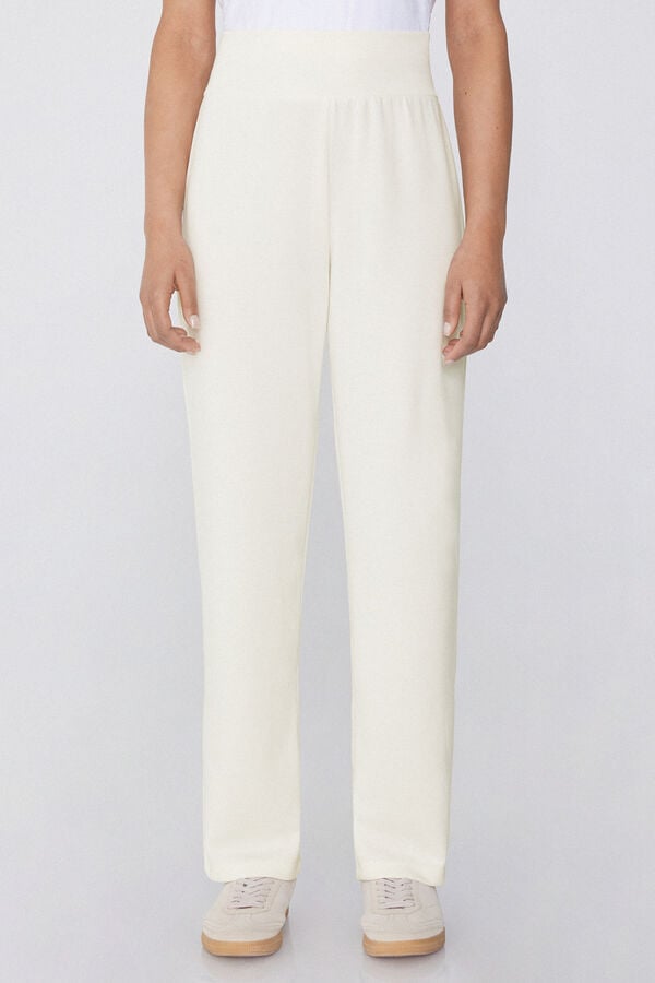 Tezenis Pantalones Largos Palazzo de Viscosa Suave Descuento