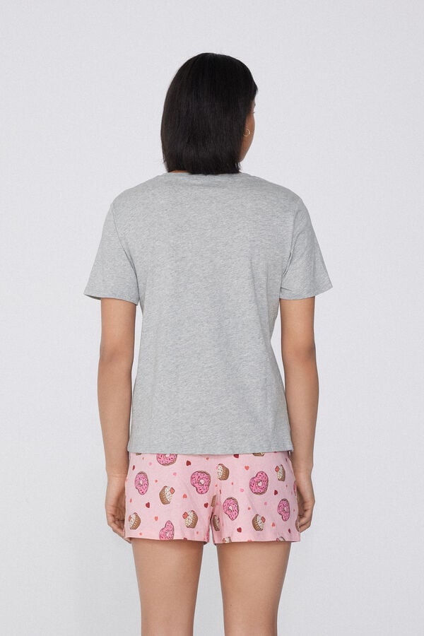 Tezenis Pijama Corto Manga Corta Algodón Estampado Dream Oferta especial