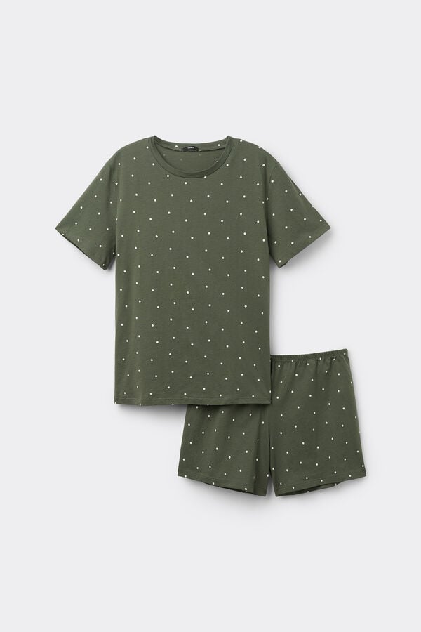 Tezenis Pijama Corto Manga Corta Algodón Estampado Lunares Envío gratis