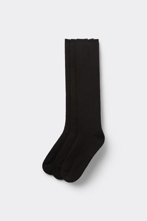 Tezenis 3 Pares Calcetines Largos Algodón Término Mujer Ofertas especiales