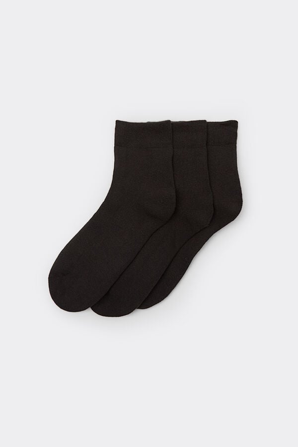 Tezenis 3 Pares Calcetines Cortos Algodón Término Mujer Precio ultrabajo