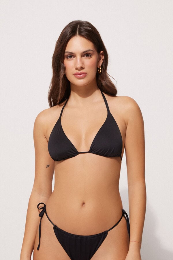 Tezenis Bikini Triángulo Reciclado Con Cortinilla Sin Relleno Liquidación