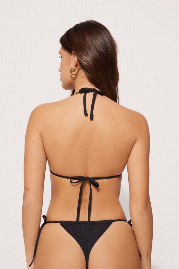Tezenis Bikini Triángulo Reciclado Con Cortinilla Sin Relleno Liquidación