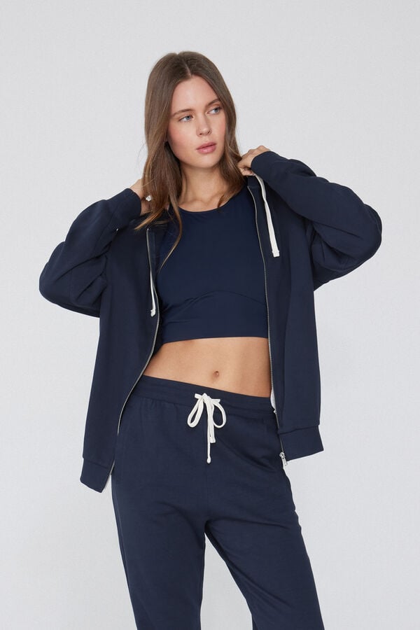 Tezenis Sudadera Gruesa Cremallera y Capucha Precios de Black Friday