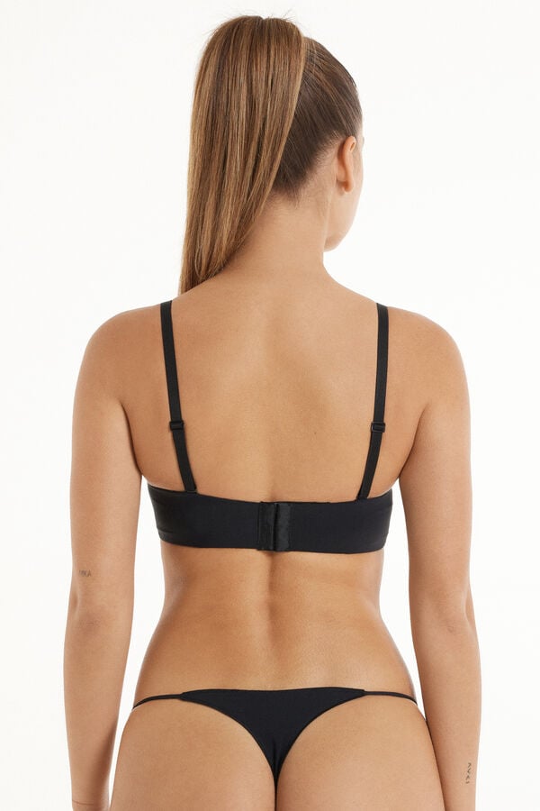 Tezenis Sujetador Bandeau con Relleno Ligero de Microfibra Reciclada Full Coverage Rebajas de fin de temporada