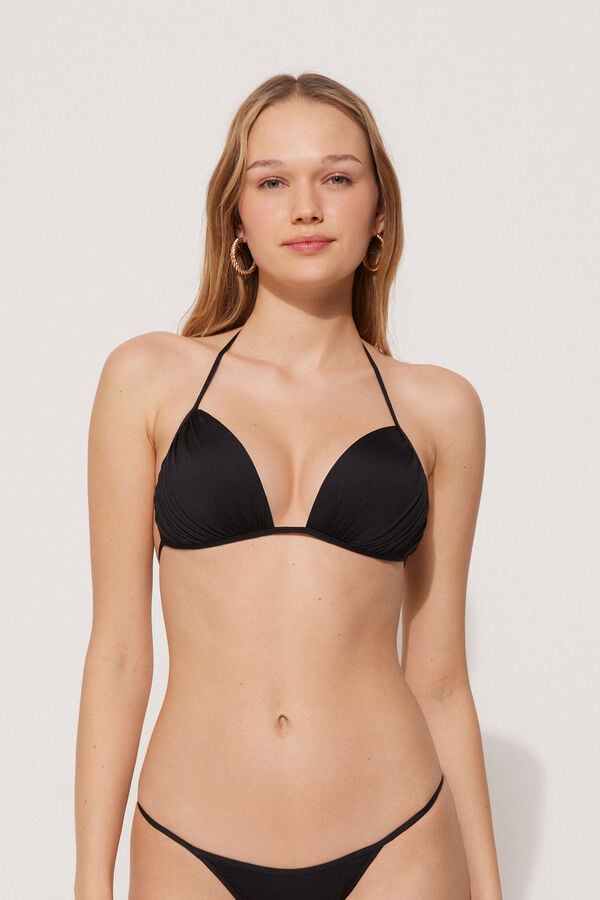 Tezenis Bikini Triángulo Reciclado y Graduado con Frunce Ventas relámpago