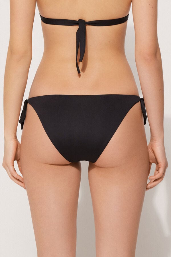 Tezenis Braguita de Bikini Reciclada de Color Liso con Lazos Tienda