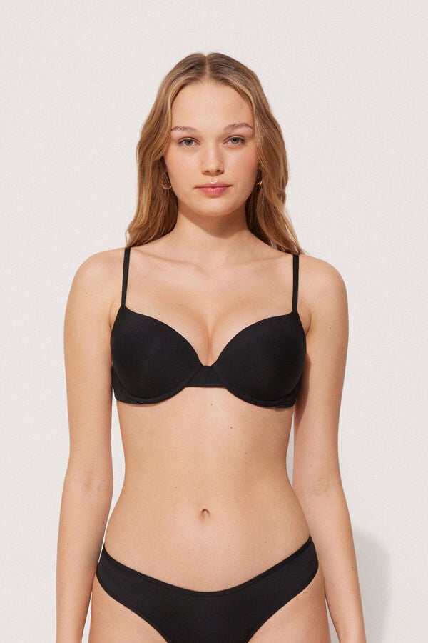 Tezenis Top de Bikini Push-Up con Relleno de Microfibra Reciclada Envío gratis