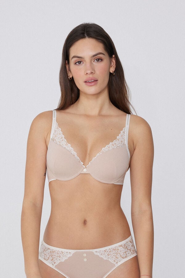Tezenis Sujetador Push-up Athens Delicate Touch Promoción por tiempo limitado
