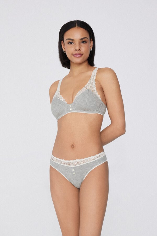 Tezenis Sujetador de Triángulo Havana con un Poco de Relleno Delicate Touch Solo hoy