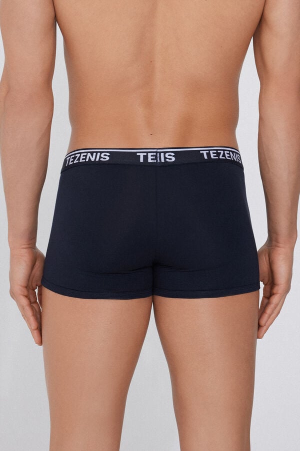 Tezenis Bóxer de Algodón Estampado con Bordes en Contraste con Logo Descuento por venta flash