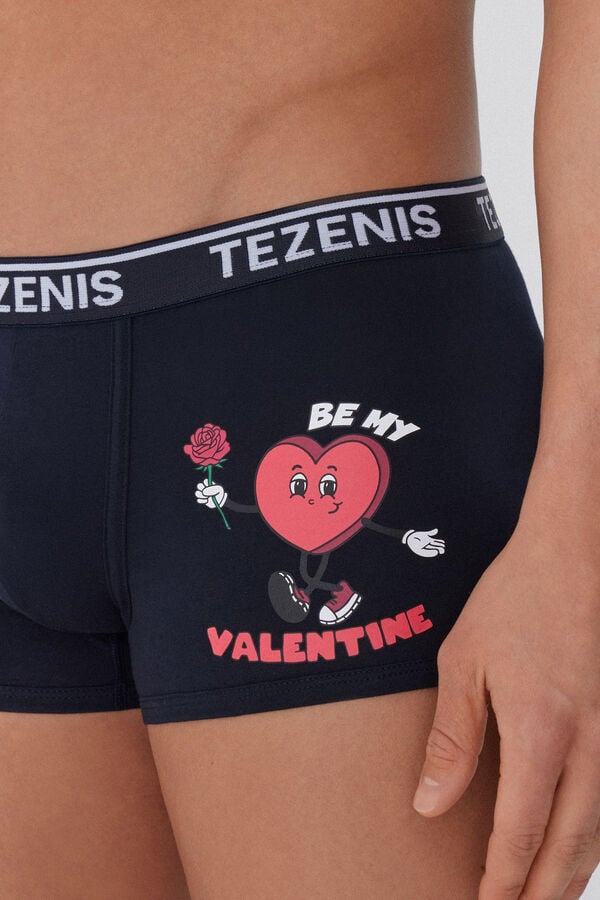 Tezenis Bóxer de Algodón Estampado con Bordes en Contraste con Logo Descuento por venta flash