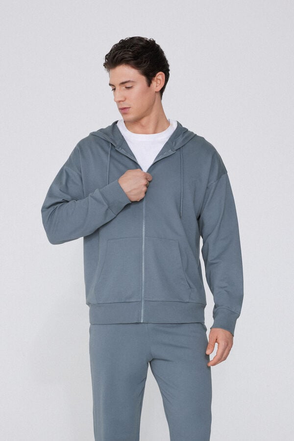 Tezenis Sudadera de Manga Larga con Cremallera y Capucha Outlet
