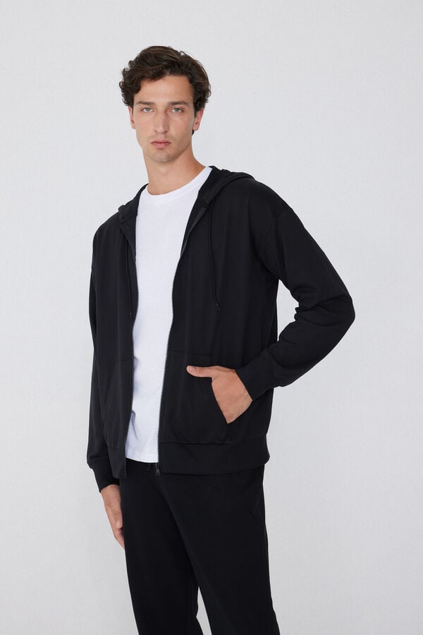 Tezenis Sudadera de Manga Larga con Cremallera y Capucha Gran oferta