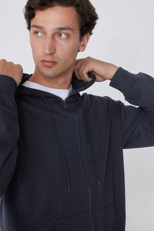 Tezenis Sudadera de Manga Larga con Cremallera y Capucha Rebajas de fábrica