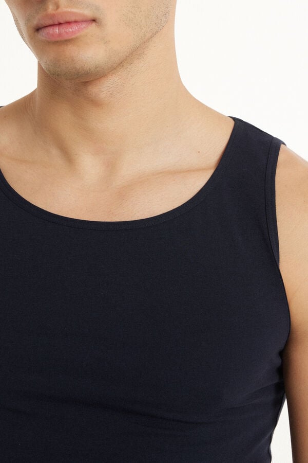 Tezenis Camiseta de Tirantes Anchos de Algodón Elástico Ventas relámpago