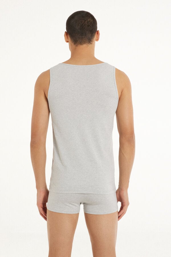 Tezenis Camiseta de Tirantes Anchos de Algodón Elástico Descuento